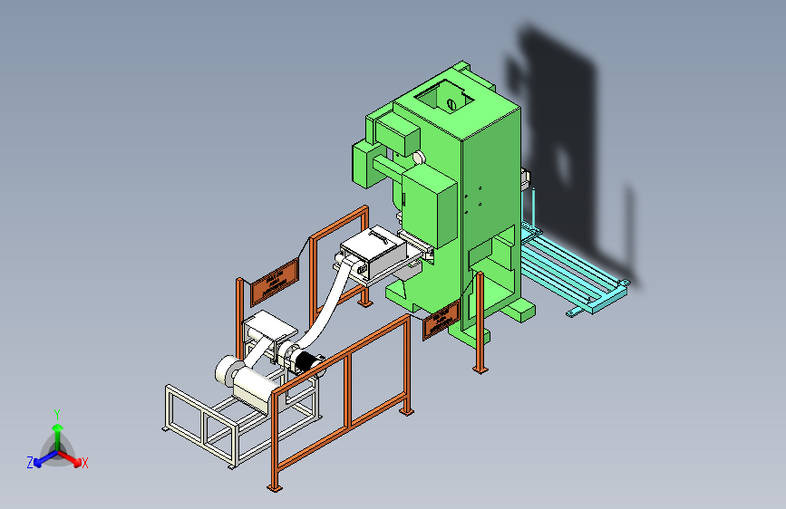 换热器翅片压力机