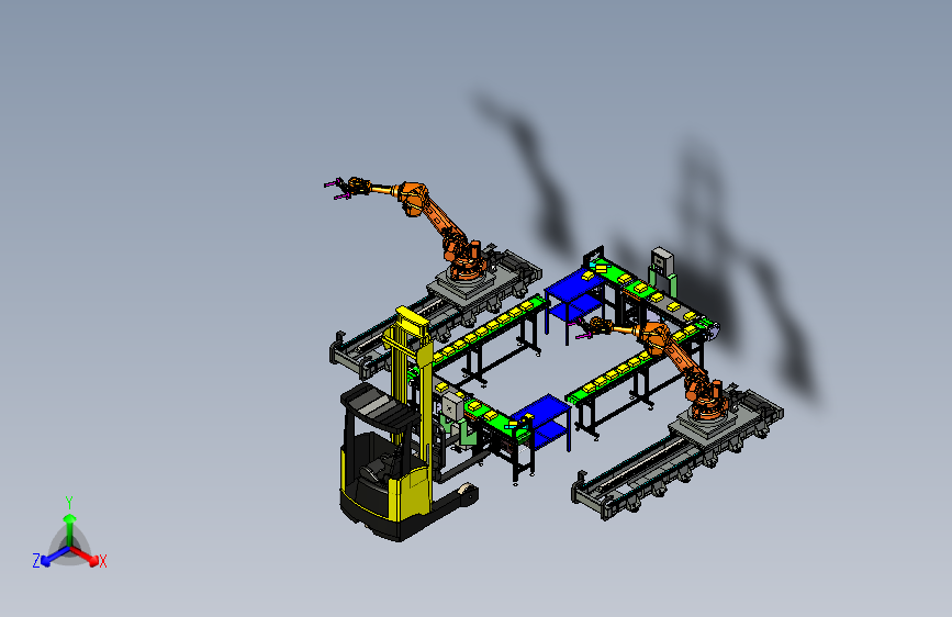 机器人搬运系统