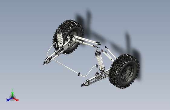 A0001385-越野车后悬挂悬架