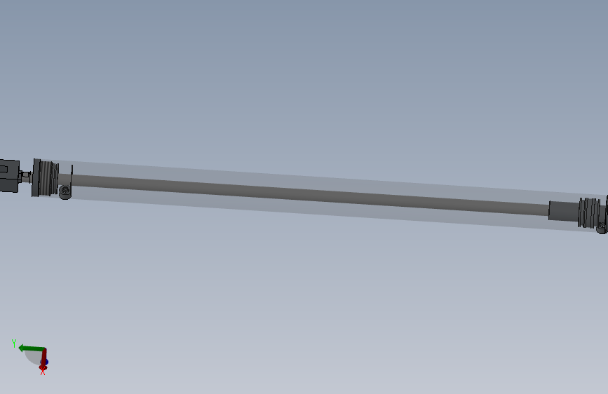 A0001380-焊接型液压缸（活塞杆端安装）80x30x1380 毫米