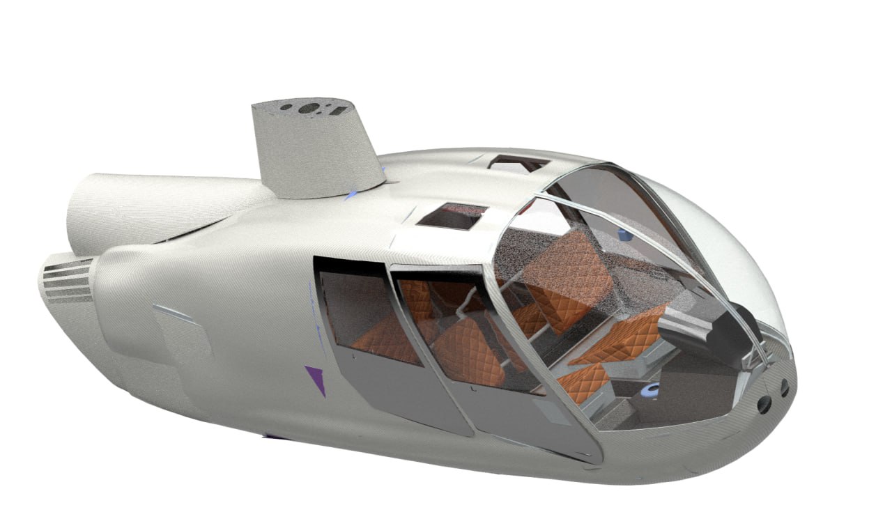 A0001378-罗宾逊R44水下潜航器潜水艇