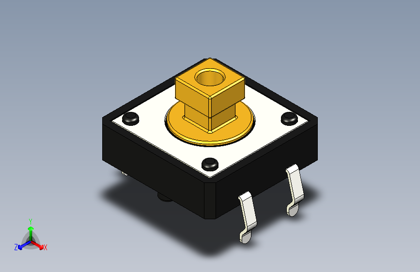 B2001712-12毫米触控按钮开关用于盖子