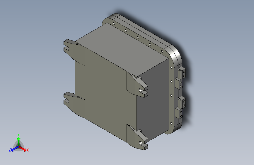 B2001724-防爆箱，C1D1，内部尺寸10'' x 10'' x 6''，表面安装，N3R