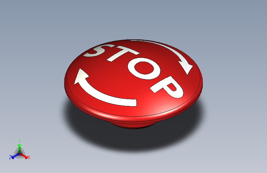 B2001749-3英寸直径急停按钮