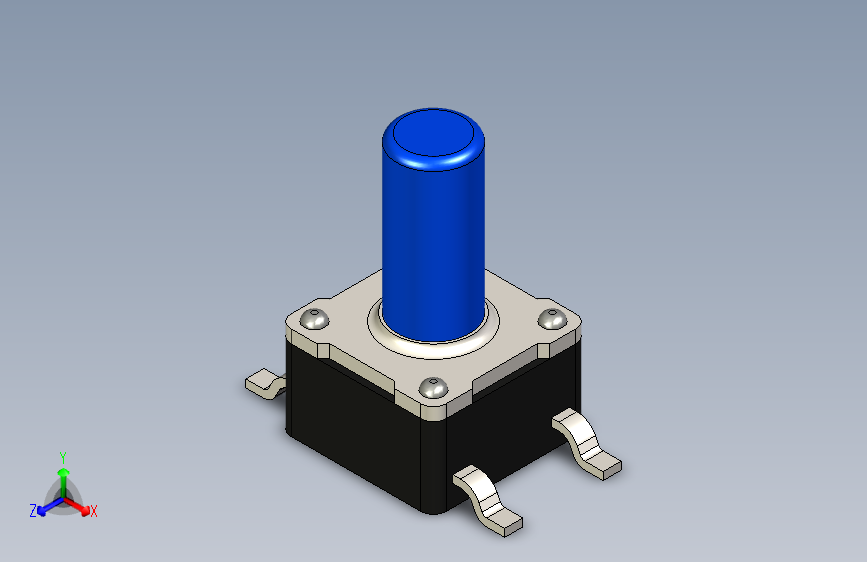 B2001786-按扭 6x6 毫米 表面贴装