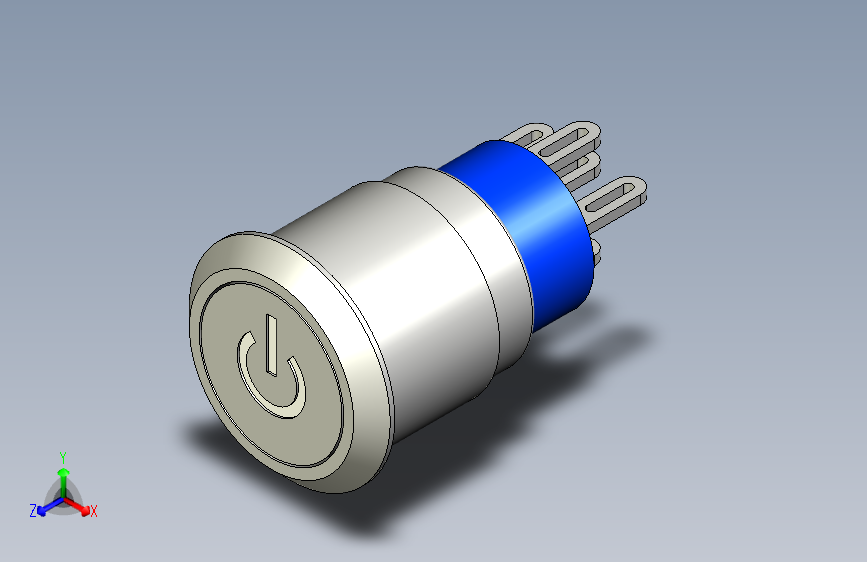 B2001875-LED面板按钮 5A IP67