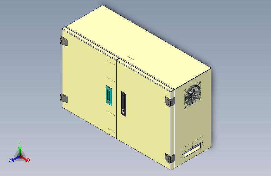 B3001637-2门电气柜电器柜