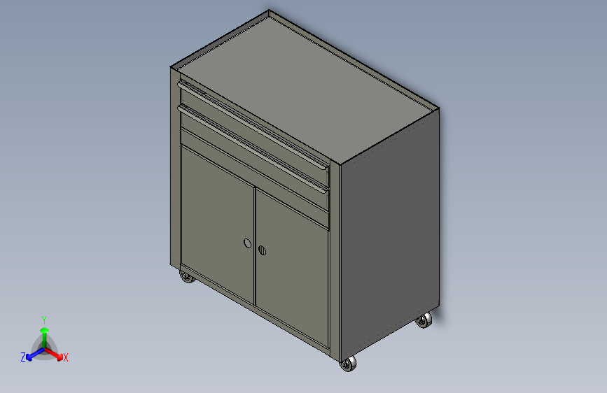 B3001645-工具柜手推车