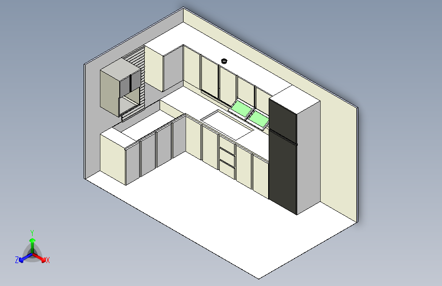 B3001665-厨房橱柜