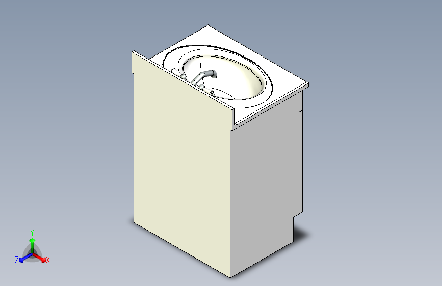 B3001701-浴室水槽柜 美国尺寸 24英寸