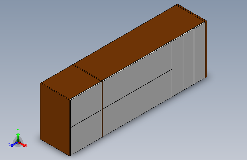 B3001710-衣柜 4（参数化）