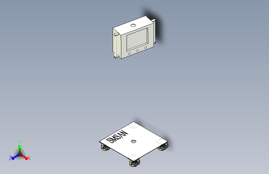 B3001730-不锈钢支撑臂系统_HMI_BOX控制柜控制柜
