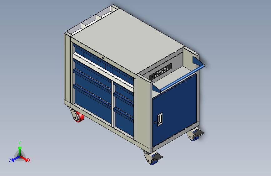 B3001737-电动工具移动柜