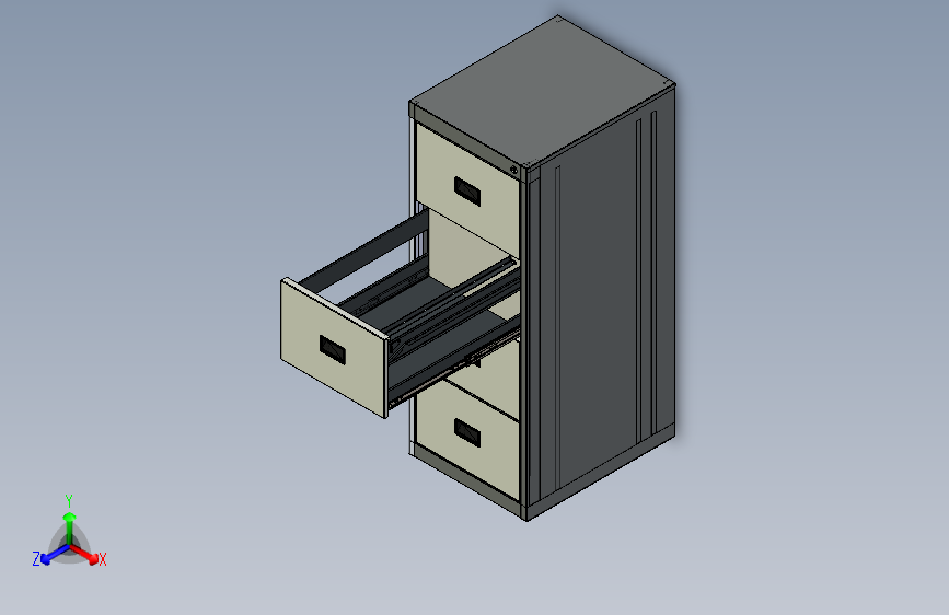 B3001743-薄板金属制成的文件柜