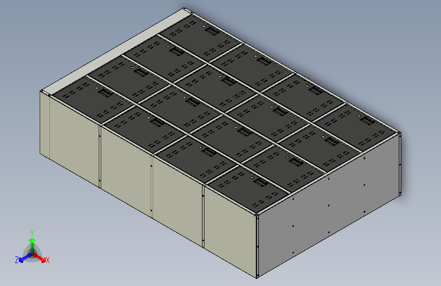 B3001758-金属柜 AT003薄板柜 1800x450x1200mm