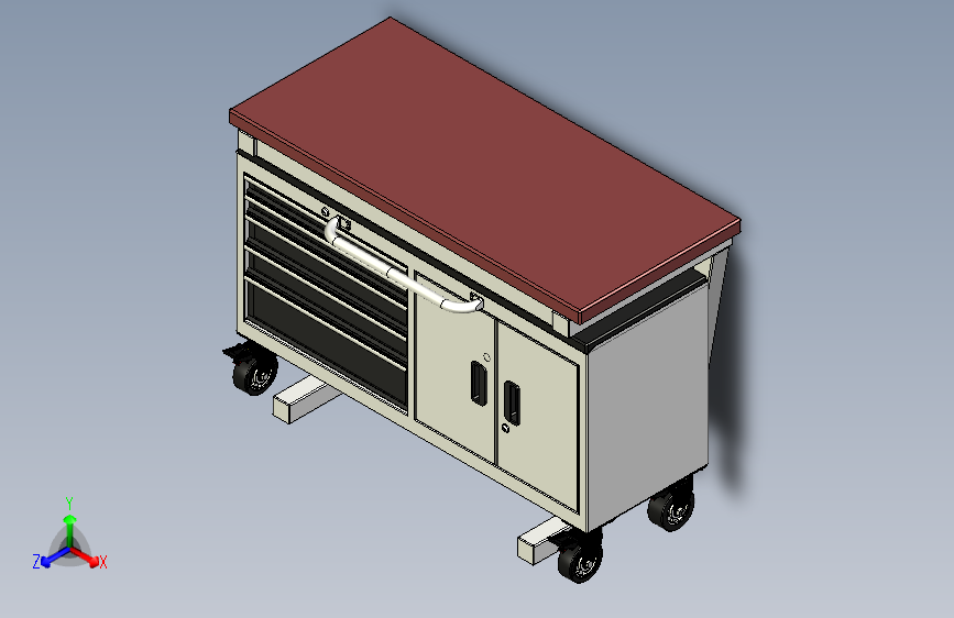 B3001760-工具柜和工作台