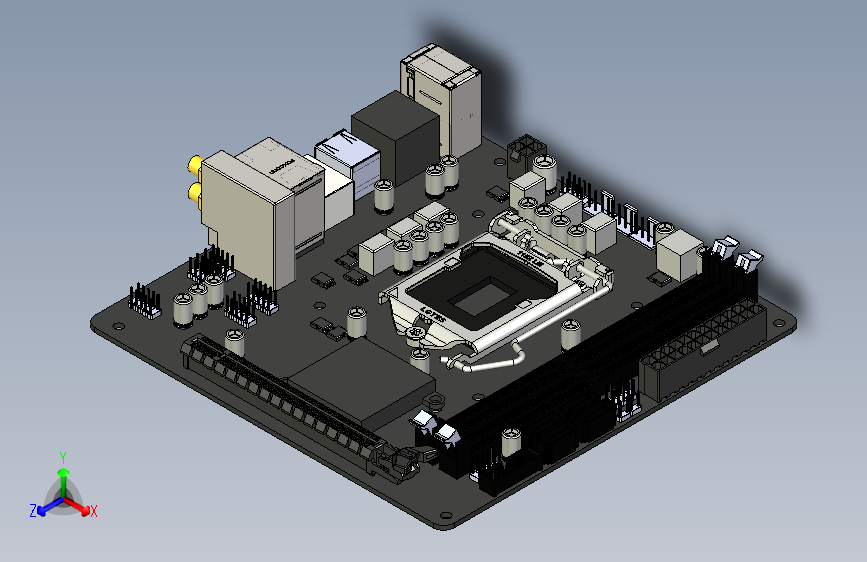 B3001782-电脑CPU 机箱