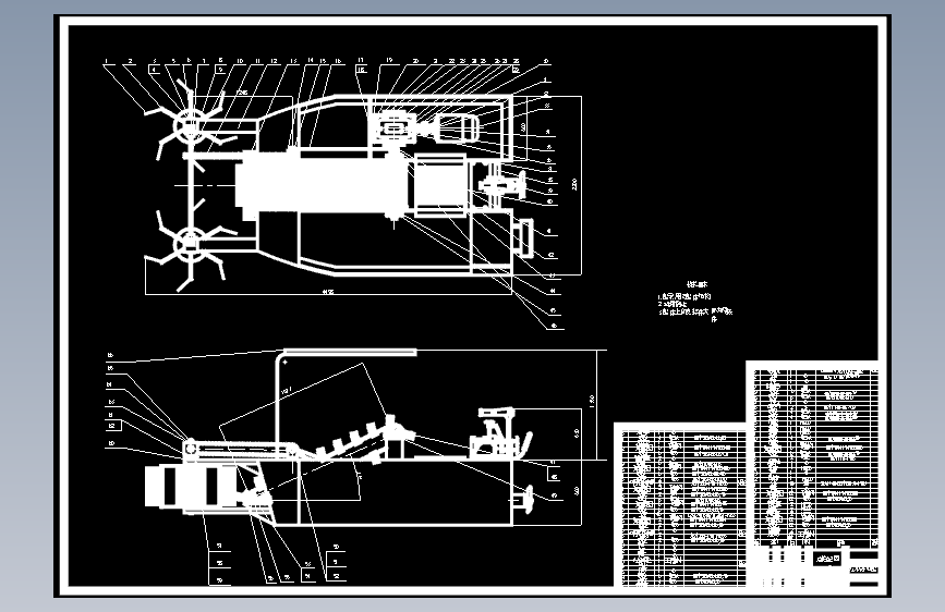 公园湖泊水面垃圾清扫船设计-垃圾打捞收集作业（含6张CAD图纸）