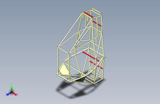 大学生巴哈赛车车架