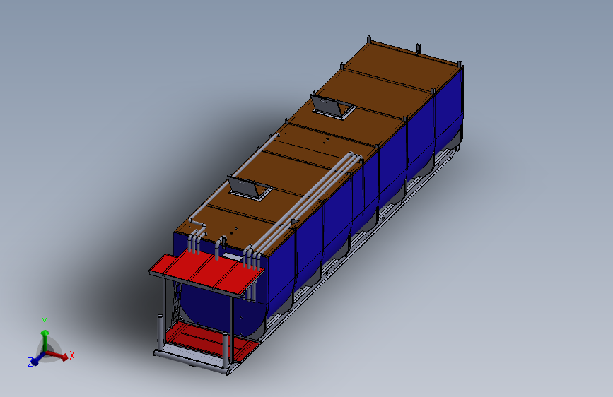 倒置罐 100 立方米...
