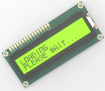 LCD1602 (Green)