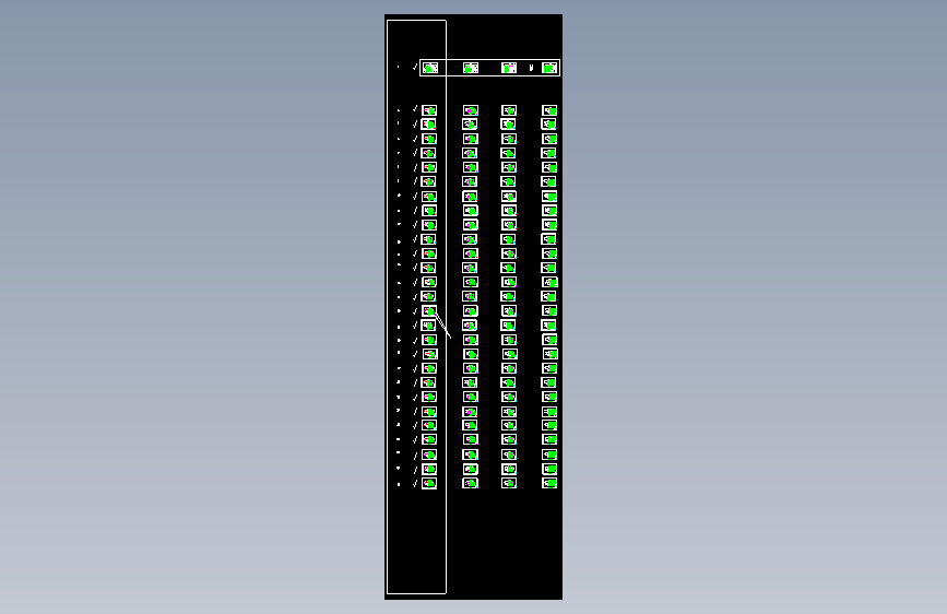 住宅楼1栋1单元户型图