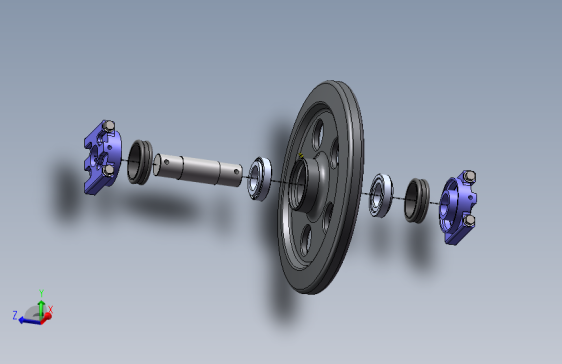 CD60R-3履带导向轮