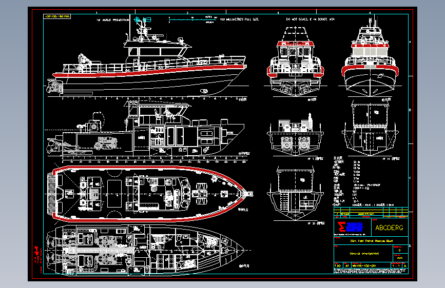 20m高速巡逻救助艇--461707-100