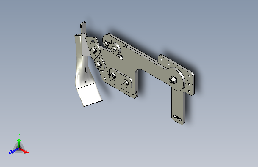 A0001438-旋转臂底座_治具用于带式绑带机