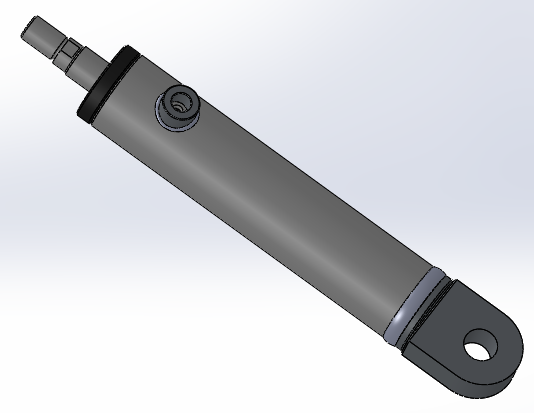 A0001424-焊接型液压缸(后装)40x20x130 毫米