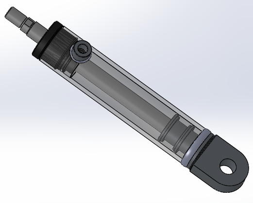 A0001424-焊接型液压缸(后装)40x20x130 毫米
