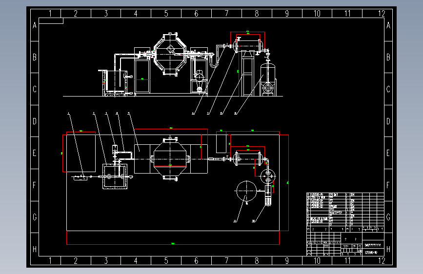 500型双锥回转真空干燥机