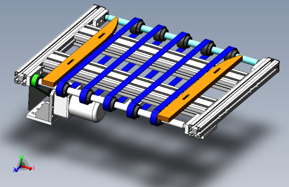 多道带式输送机构