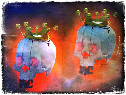 A2001986-DMC骷髅头