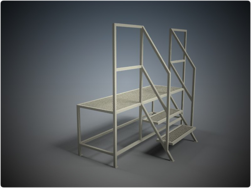 A2002016-工业钢架平台