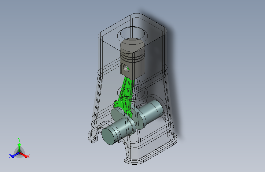 A2002030-简单曲柄滑块机构