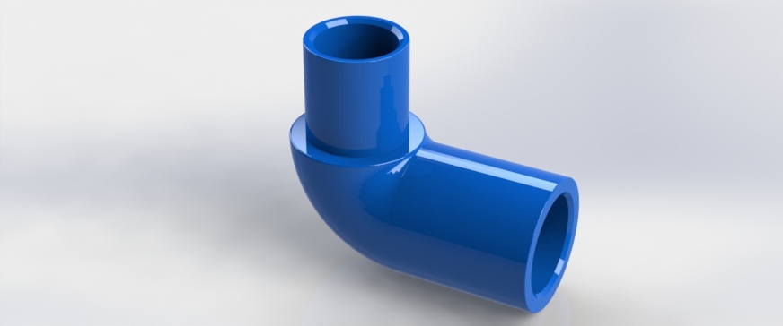 A2002062-PVC 90度弯头 - 34 NPT 
