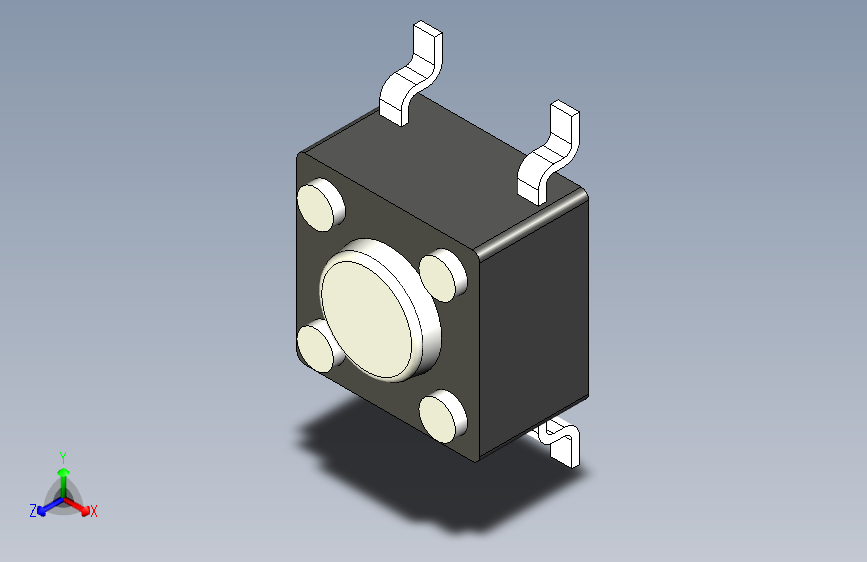 A2002089-2-1437565-7泰科印刷电路板安装按扭开关