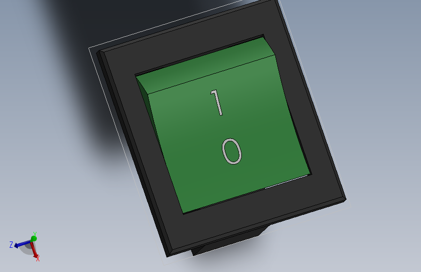 A2002104-绿色开关按钮