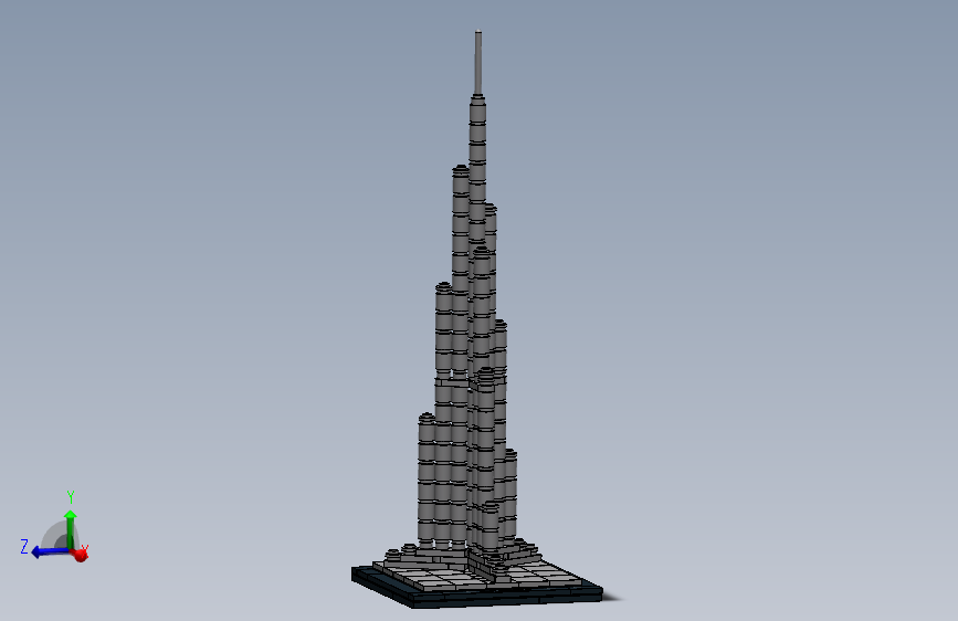 A2002209-乐高套装 21008 哈利法塔