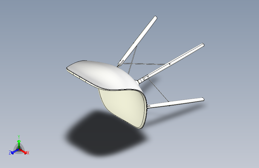 A2002227-木和碳椅子