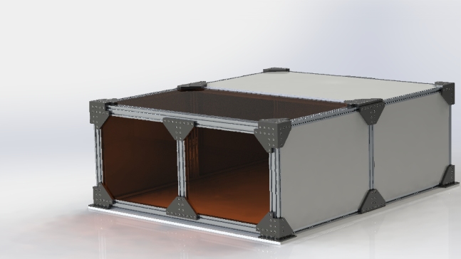 A3001827-cnc激光切割机机舱 1200mmx1000 mm