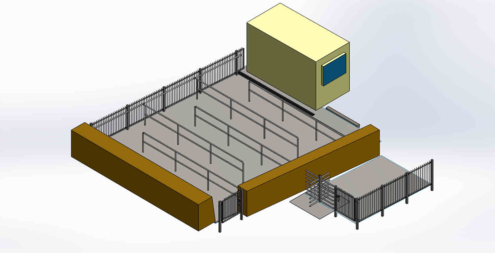 A3001830-景点排队系统栏杆