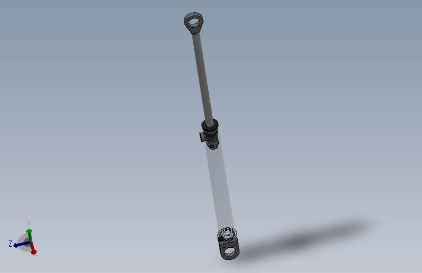 焊接式液压缸（前后安装）63x40x415 mm