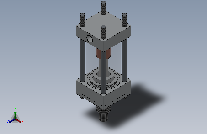 横拉杆气缸32x10x25 mm