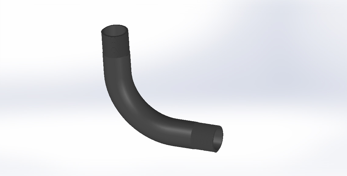 33mm电气导管曲线