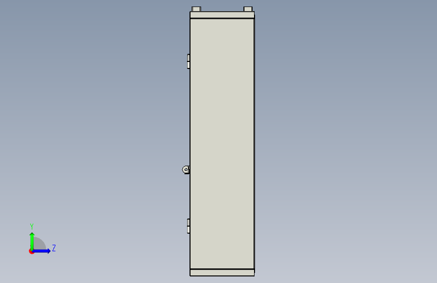 A3001910-工具柜 (工具柜) 左侧视图