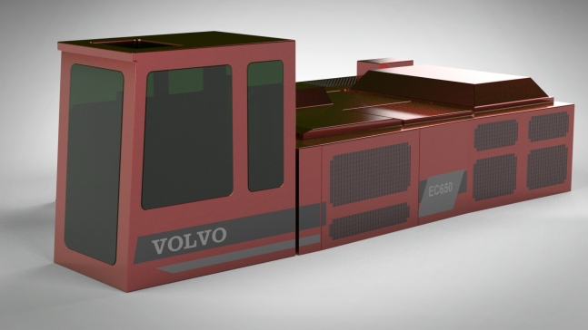 A3001955-沃尔沃挖掘机驾驶室