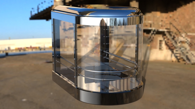 A3001965-电梯轿厢。