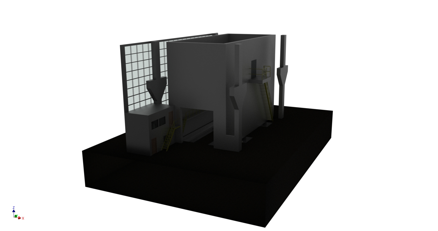 A3001997-工厂内粉刷机舱